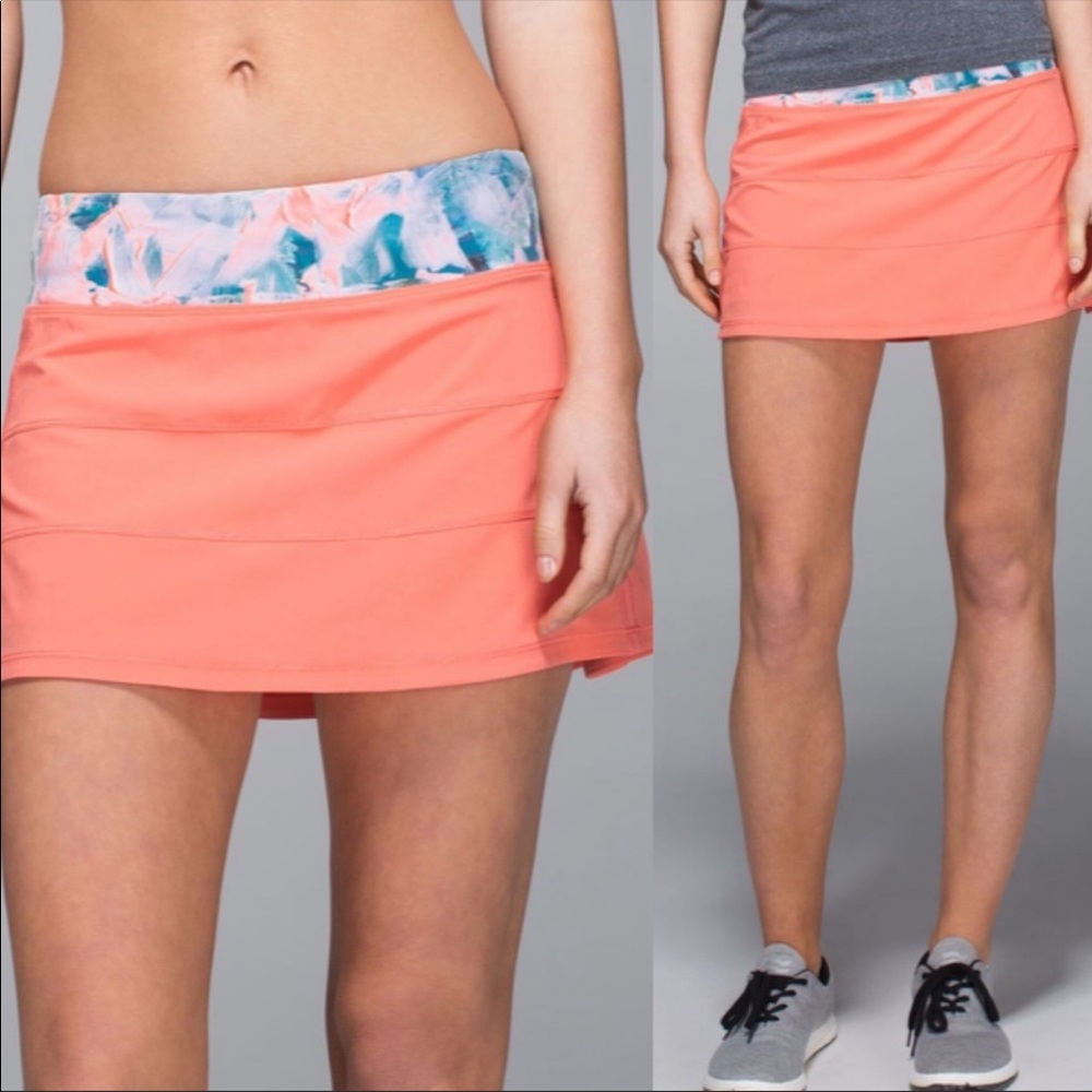 Lululemon Pace Rival Skirt II Tennis Skirt 12